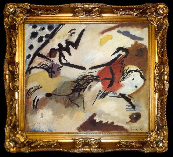 framed  Wassily Kandinsky Improvizacio XX, ta009-2